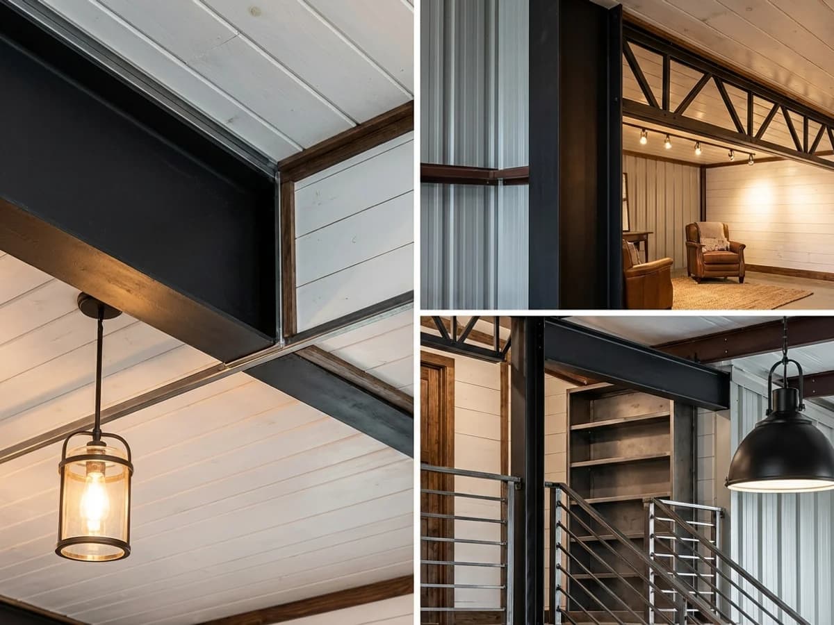 Custom steel building exterior