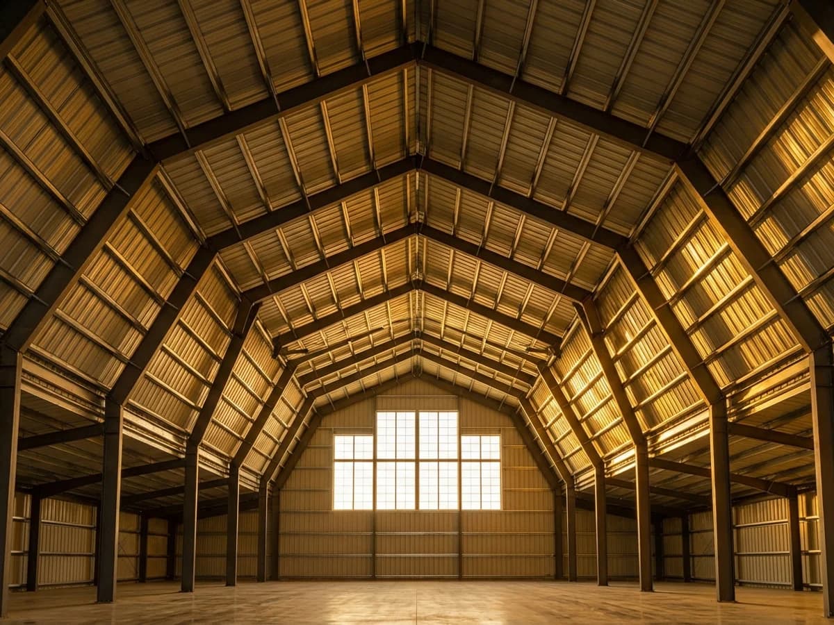 Custom steel building exterior